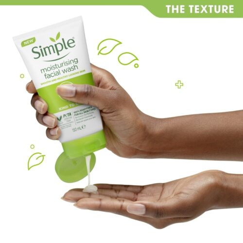 Simple Kind to Skin Moisturising Face Wash 150ML - Image 2