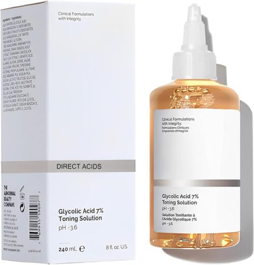 Glycolic Acid 7% Exfoliating Toner 240ml, Glycolic Acid Toning Solution