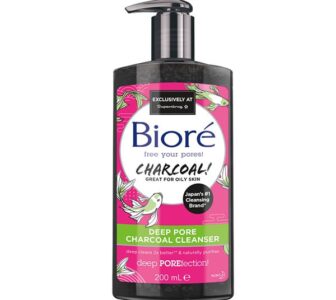 Biore Deep Pore Charcoal Cleanser 200ml