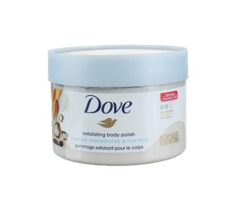 Dove Crushed Macadamia & Rice Milk Moderate Exfoliating Body Scrub