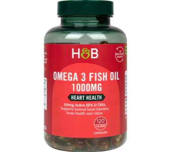 Holland & Barrett Omega 3 Fish Oil 1000mg 120 Capsules