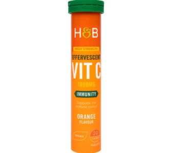 High Strength Effervescent Vit C 1000mg Orange Flavour 20 Tablets