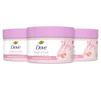 Dove Himalayan Salt & Rose Oil Body Scrub