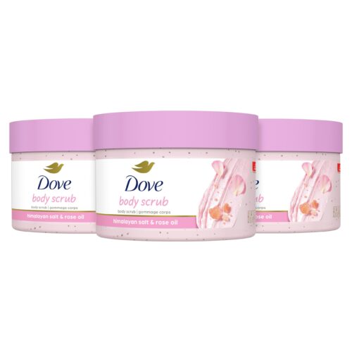 Dove Himalayan Salt & Rose Oil Body Scrub