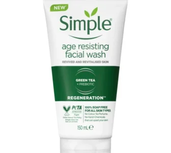 Simple Regeneration Age Resisting Facial Wash 150ml